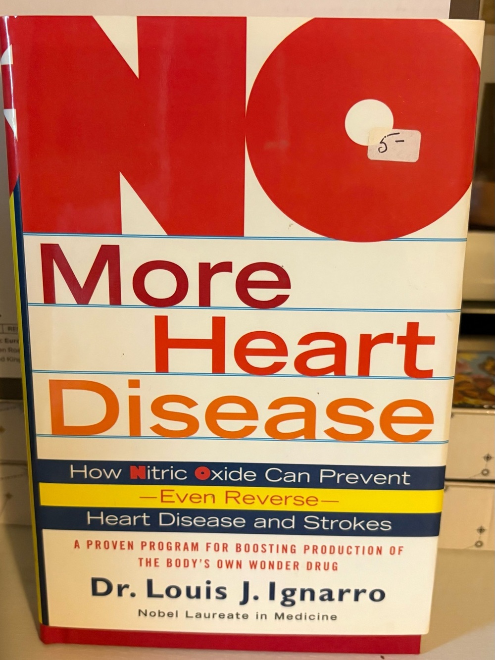 No More Heart Disease - Red/Orange Book